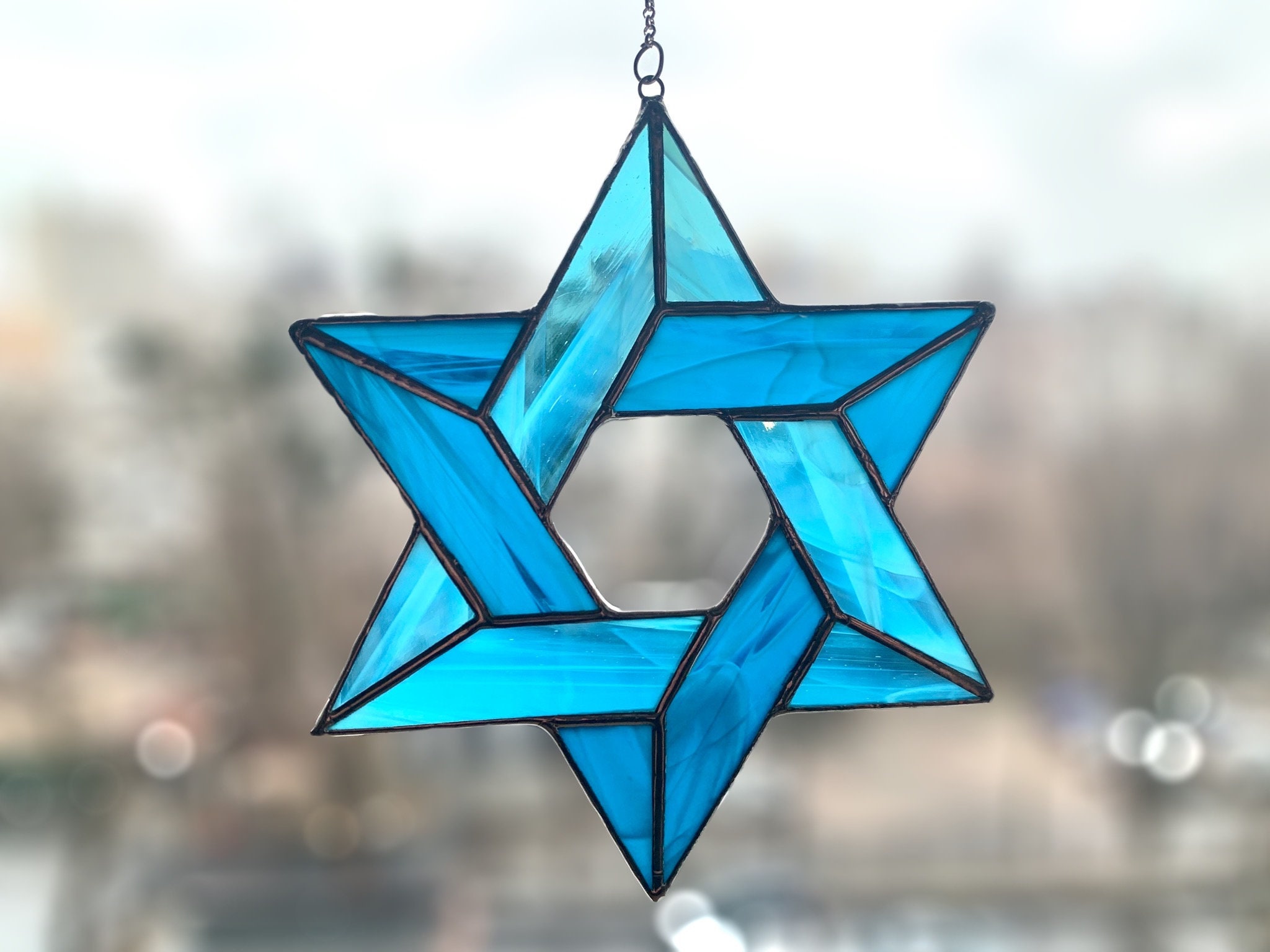 Stained-Glass-Jewish-Star
