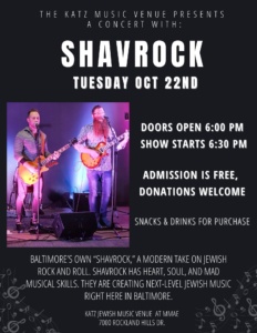 Concert Flyer - Shavrock