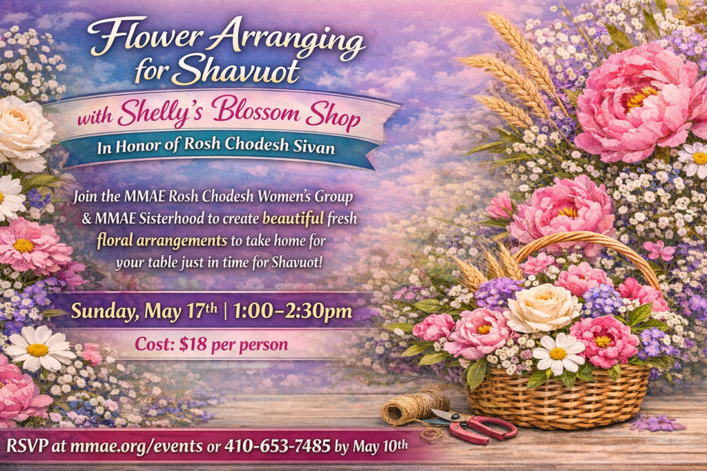 Shavuot & Rosh Chodesh Sivan 2026