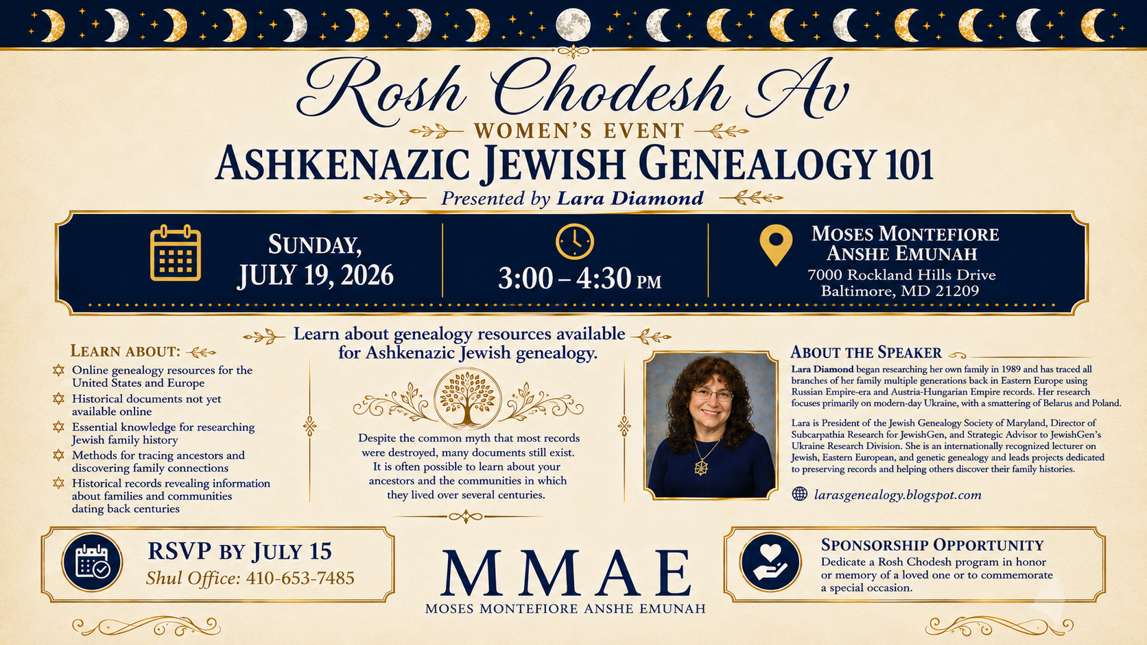 Rosh Chodesh Av 2026
